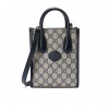 GUCCI MINI TOTE BAG WITH INTERLOCKING&G  671623 K9GSN 4075 (20*16*7cm）