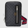 GUCCI GG BLACK BELT BAG 478325 K9RRN 1095 (27*17*8.5cm)