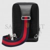 GUCCI GG BLACK BELT BAG 478325 K9RRN 1095 (27*17*8.5cm)