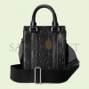 GUCCI GG EMBOSSED MINI TOTE BAG 696010 1W3CN 1000 (20*16*7cm)