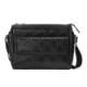 GUCCI GG EMBOSSED MESSENGER BAG 658565 1W3CN 1000 (29*22*9.5cm)