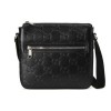 GUCCI GG EMBOSSED SMALL MESSENGER BAG ‎406410 1W3CN 1000 （26*23*3cm）