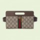 GUCCI OPHIDIA BELT BAG 704196 96IWT 8745  (22.5*14*2.5cm）