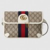 GUCCI OPHIDIA BELT BAG  ‎674081 96IWT 9794 (22*17*3.5cm)