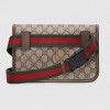 GUCCI NEO VINTAGE GG SUPREME BELT BAG 493930 9C2VT 8745 (24*16.5*4cm)