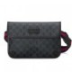 GUCCI GG BLACK BELT BAG 598113 K5RLN 1095 (24*17*3.5cm)