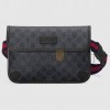 GUCCI GG BLACK BELT BAG 598113 K5RLN 1095 (24*17*3.5cm)