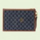 GUCCI POUCH WITH INTERLOCKING&G 672953 2KQGT 8375  (30.5*21*1.5cm)