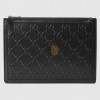 GUCCI GG EMBOSSED POUCH ‎646449 1W3AN 1000 (34*24**4cm)