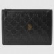 GUCCI GG EMBOSSED POUCH ‎646449 1W3AN 1000 (34*24**4cm)