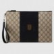 GUCCI GG SUPREME POUCH  495017 KGDHN 9769 （30.5*21*1.5cm）