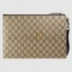 GUCCI BESTIARY POUCH WITH BEE 474137 G0KAN 8992 (30*20*1.5cm)