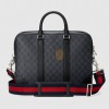 GUCCI GG BLACK BRIEFCASE 474135 K5RLN 1095 (36*28*7cm)