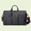 GUCCI GG BLACK CARRY-ON DUFFLE ‎474131 K5IAN 1095 (45*27*24cm)