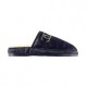 CHANEL MULES 		CALFSKIN & SUEDE CALFSKIN			NAVY BLUE & BLACK G38648 Y56034 K4741