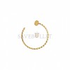 CHANEL COCO CRUSH HOOP EARRINGS - REF. J12091