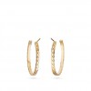 CHANEL COCO CRUSH HOOP EARRINGS - REF. J12092