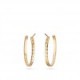 CHANEL COCO CRUSH HOOP EARRINGS - REF. J12092