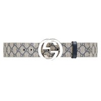 GUCCI SUPREME BELT WITH G BUCKLE 411924 KGDHN 4075