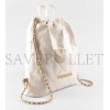 CHANEL 22 BACKPACK GOLD HARDWARE   AS3313 B08037 10601 (51*40*9cm)