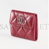 CHANEL 19 SMALL FLAP WALLET AP2809 B07327 NI686  (11.5*10*3cm)