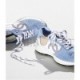 CHANEL SNEAKERS 		FABRIC & SUEDE KIDSKIN			BLUE & WHITE G39074 Y55825 K4274