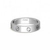 CARTIER  LOVE WEDDING BAND, 1 DIAMOND  B4050500