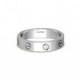 CARTIER  LOVE WEDDING BAND, 1 DIAMOND  B4050500