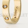 CARTIER  LOVE WEDDING BAND, 8 DIAMONDS B4056200