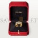 CARTIER MAILLON PANTHÈRE RING, 3 HALF DIAMOND-PAVED ROWS  B4127100