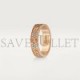 CARTIER  LOVE WEDDING BAND, DIAMOND-PAVED B4085800