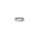 CARTIER MAILLON PANTHÈRE THIN WEDDING BAND, 2 HALF DIAMOND-PAVED ROWS B4098900