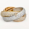 CARTIER TRINITY RING, LM  N4210800