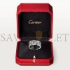 CARTIER MAILLON PANTHÈRE RING, 3 HALF DIAMOND-PAVED ROWS B4127200