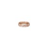 CARTIER MAILLON PANTHÈRE THIN WEDDING BAND, 2 HALF DIAMOND-PAVED ROWS B4098800