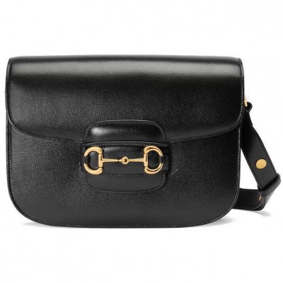 GUCCI 1955 HORSEBIT SHOULDER BAG 602204 1DB0G 1000 (25*18*8cm)