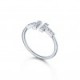 Tiffany T Diamond Wire Ring in 18k White Gold