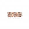 TIFFANY VICTORIA® VINE BAND RING IN ROSE GOLD WITH DIAMONDS, 6 MM WIDE