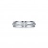 Tiffany T Narrow Diamond Ring in 18k White Gold