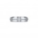 Tiffany T Narrow Diamond Ring in 18k White Gold