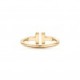 TIFFANY T WIRE RING IN 18K GOLD