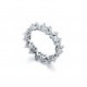 TIFFANY VICTORIA® ALTERNATING RING IN PLATINUM