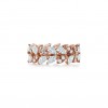 TIFFANY VICTORIA® DIAMOND VINE BAND RING IN 18K ROSE GOLD