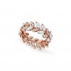 TIFFANY VICTORIA® DIAMOND VINE BAND RING IN 18K ROSE GOLD