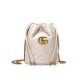 GUCCI GG MARMONT MINI BUCKET BAG 575163 DTDRT 9022 (19*17*10.5cm)