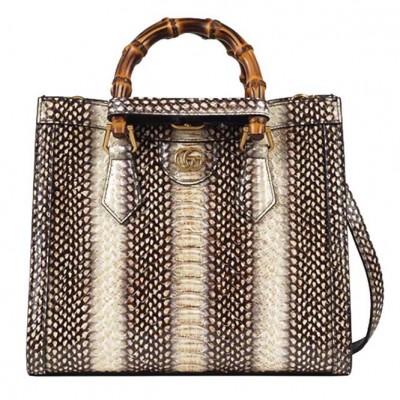 GUCCI DIANA PYTHON SMALL BAG ‎660195 28R0T 9528 （27*24*11cm）