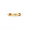 TIFFANY&CO. ATLAS® X CLOSED NARROW RING IN YELLOW GOLD WITH DIAMONDS, 4.5 MM WIDE 67786602 