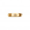 TIFFANY&CO. ATLAS® X CLOSED NARROW RING IN YELLOW GOLD WITH DIAMONDS, 4.5 MM WIDE 67786602 