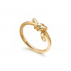 TIFFANY KNOT RING IN ROSE GOLD