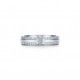 Tiffany T Narrow Pavé Diamond Ring in 18k White Gold